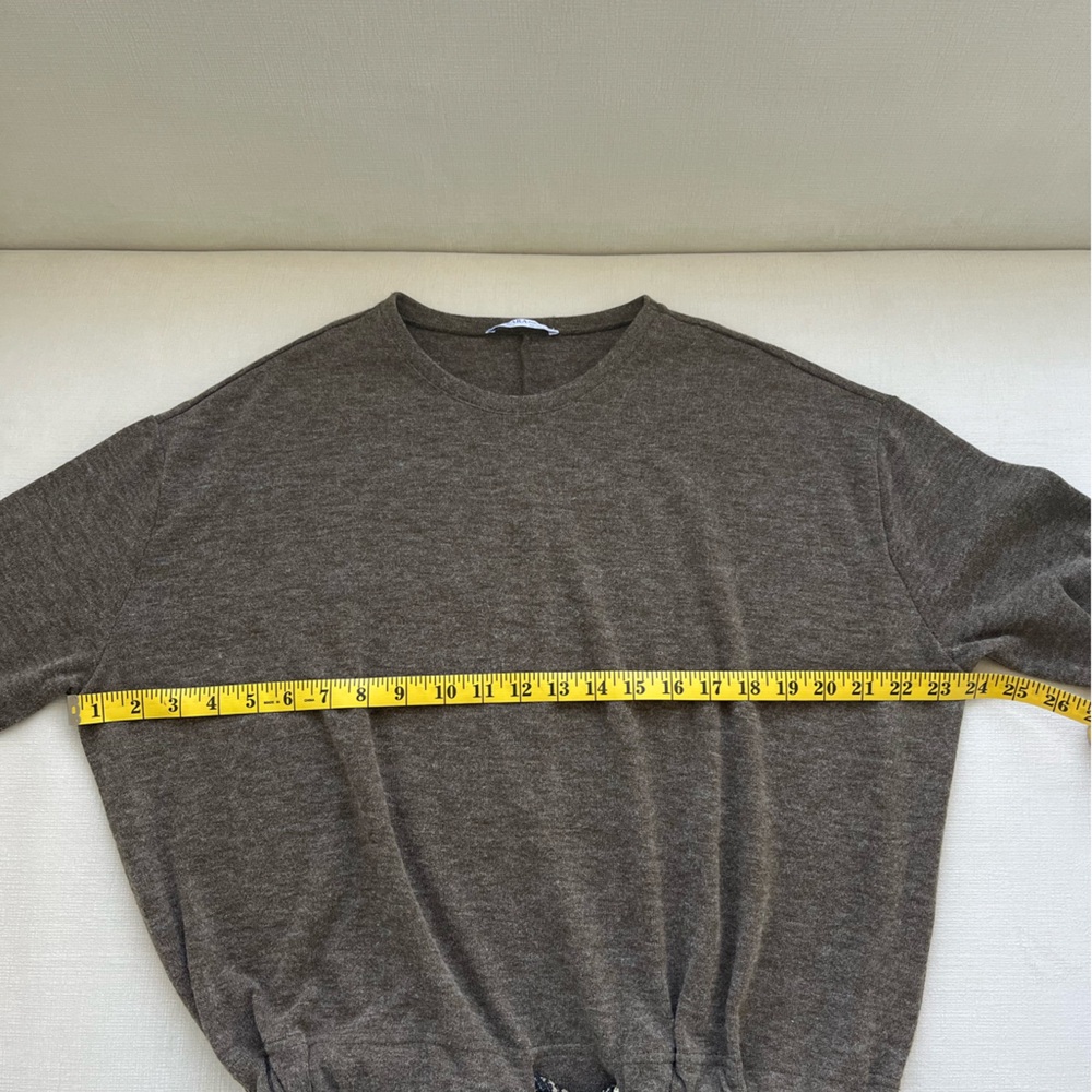 Zara Basic Drawstring Sweater - Picture 5 of 5